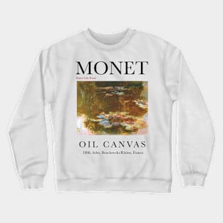 Water Lily Pond - Claude Monet Crewneck Sweatshirt